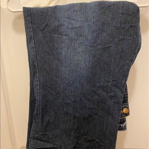Plus Size Dark Wash Jeans